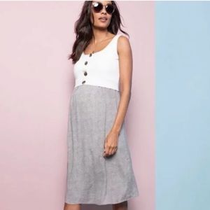 SERAPHINE maternity/nursing dress EUC